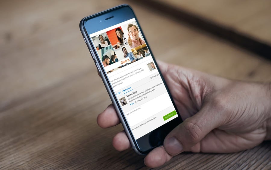 social recognition - mobile device