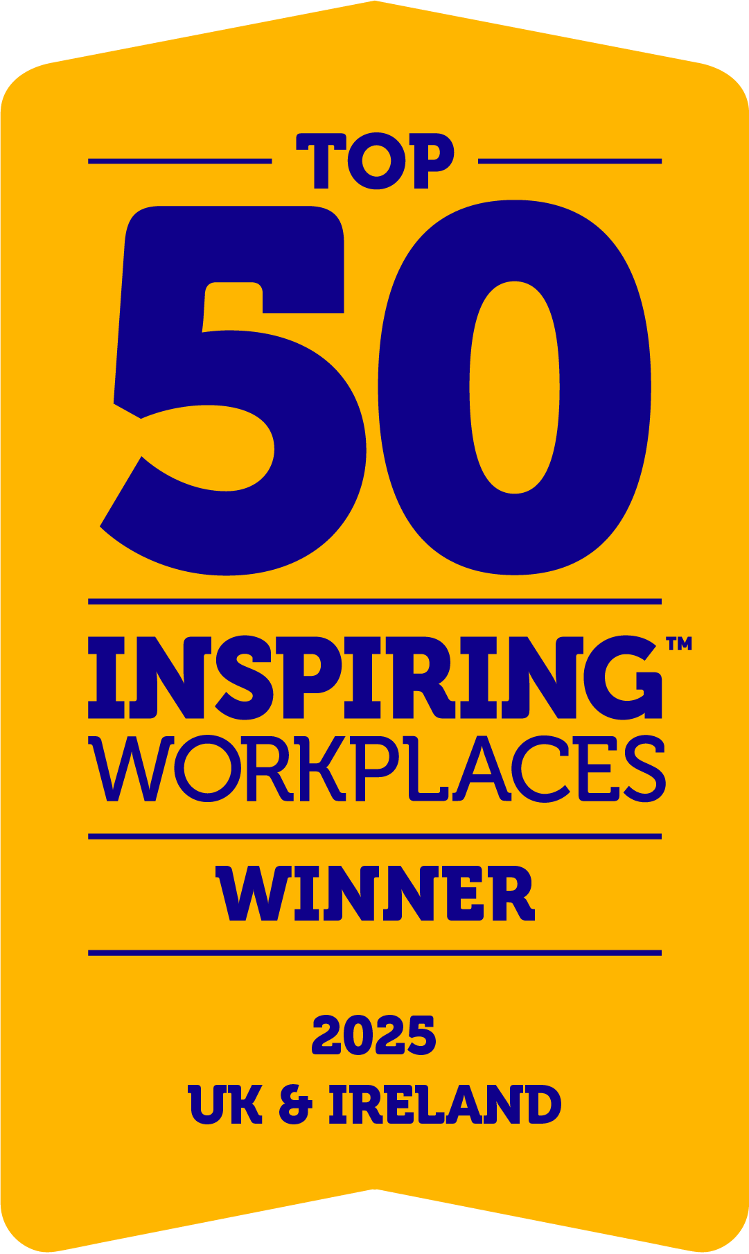 UK & Ireland Top 50 Inspiring Workplaces