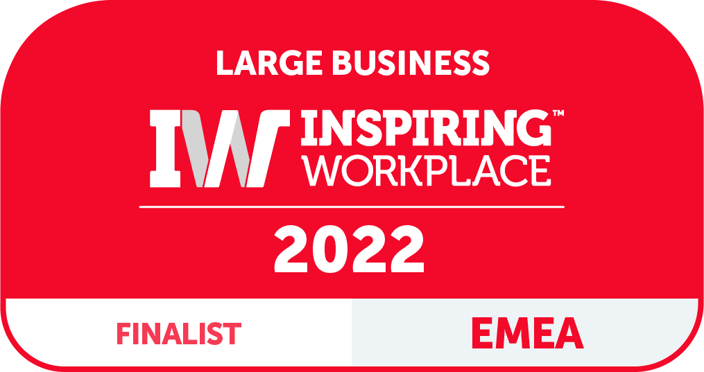 EMEA Inspiring Workplace Awards Finalist 2022