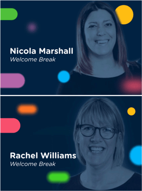 Interviewing Nicola Marshall and Rachel Williams of Welcome Break | Reward Gateway UK